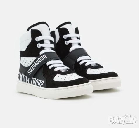 високи маратонки / кецове  DSQUARED KID номер 34, снимка 2 - Детски маратонки - 54116262