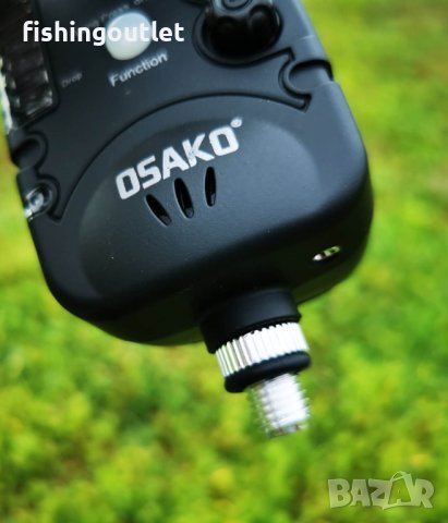 Сигнализатори със станция 4+1 Osako Pro Q5, обхват до 300мт, снимка 4 - Такъми - 40792554