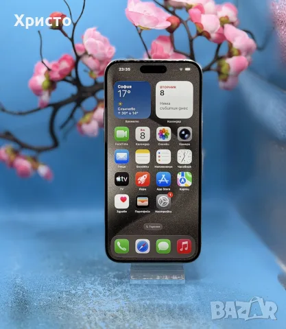 Apple iPhone 15 Pro Max, 256GB, 5G, Natural Titanium, снимка 5 - Apple iPhone - 56012063