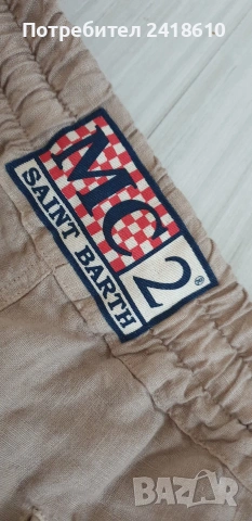 Saint Barth MC2 Italy Cargo Short  / Len - Лен  Mens Size L / 34 НОВО!ОРИГИНАЛ! Мъжки Ленени Къси Па, снимка 12 - Къси панталони - 54220797