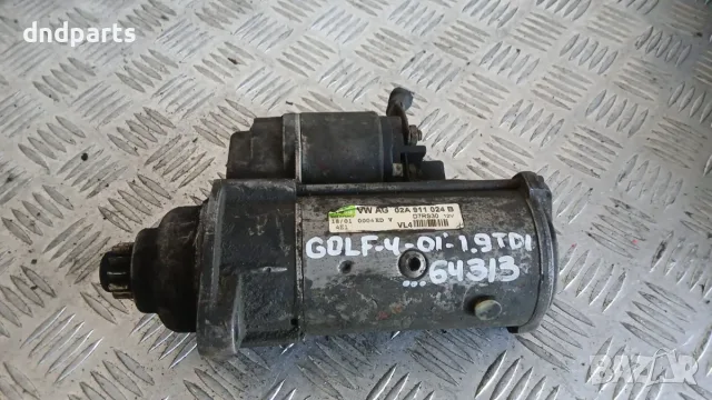 Стартер VW Golf 4 1.9 TDI 2001 02A911024B D7RS30 Volkswagen Golf IV (1998-2004)