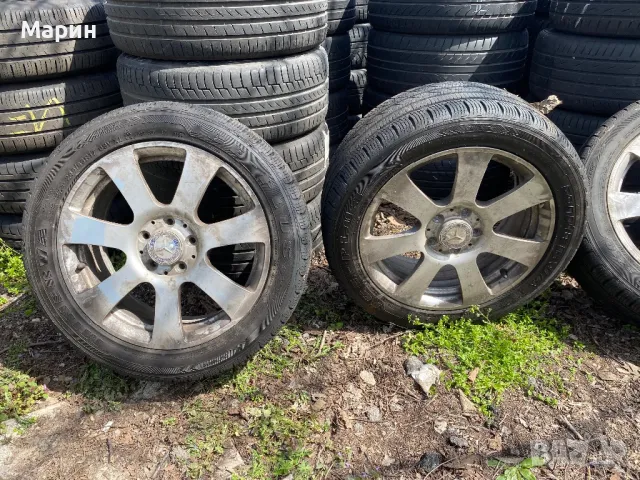 Оригинални джанти 17 цола Mercedes, снимка 5 - Гуми и джанти - 49923511