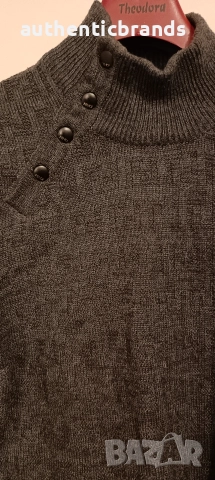 Мъжки пуловер Fendi винтидж оригинал, снимка 4 - Пуловери - 52925547