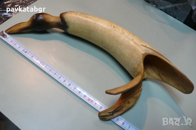 Патица от рог, снимка 5 - Антикварни и старинни предмети - 53110395