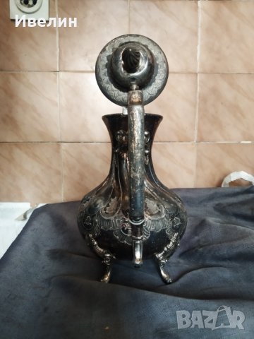 посребрена метална кана Джордж IV, снимка 4 - Антикварни и старинни предмети - 30937925