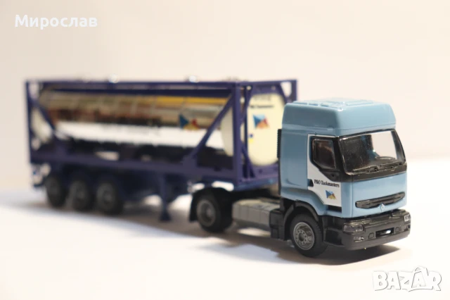 ALBEDO H0 1/87 RENAULT ЦИСТЕРНА KАМИОН МОДЕЛ TIR, снимка 5 - Колекции - 51073918