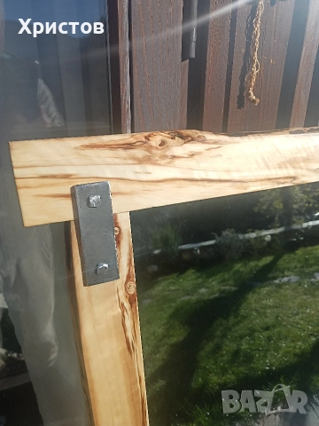 Дървено огледало масив бреза, снимка 4 - Огледала - 52810493