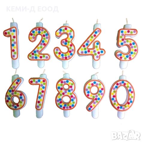 Свещи за рожден ден, снимка 2 - Декорация за дома - 52823747