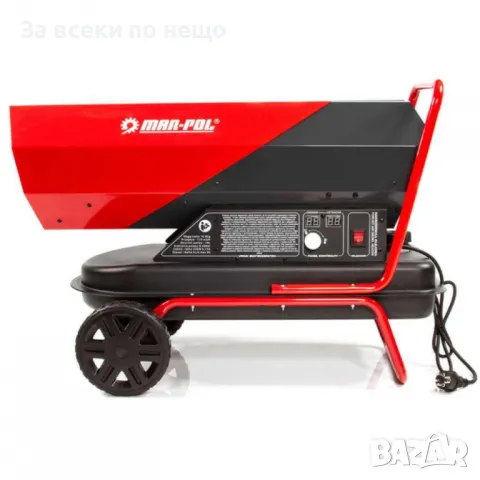 Мобилен дизелов нагревател - калорифер 40kW 19 литра, LCD дисплей, термостат и регулатор Mar-Pol, снимка 3 - Други инструменти - 50367713