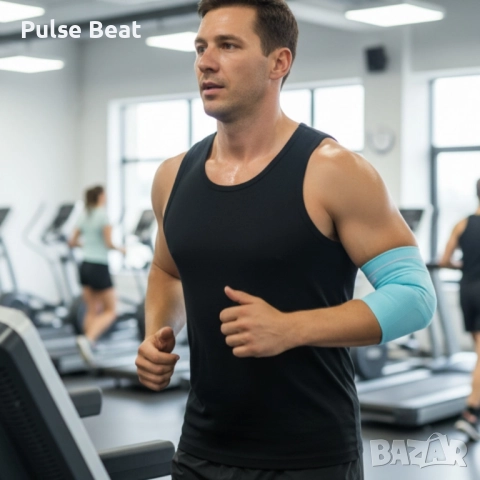 Удобен и дишащ еластичен бинт за облекчаване на болки и натоварвания в лакътя Elbow Support, снимка 2 - Други - 52394769