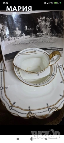 Aynsley 1905г костен сервиз , снимка 9 - Антикварни и старинни предмети - 53923310