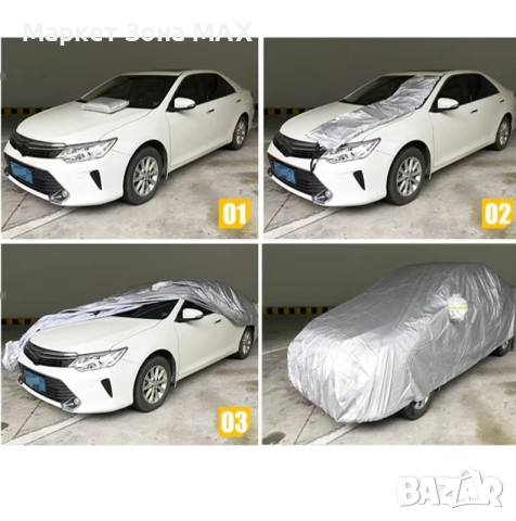 Защити колата си целогодишно – универсална покривка за почти всички автомобили, снимка 4 - Аксесоари и консумативи - 52868371
