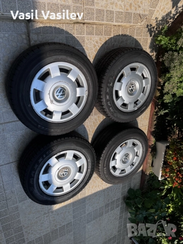 Джанти 15 цола за VW T5  със гуми 