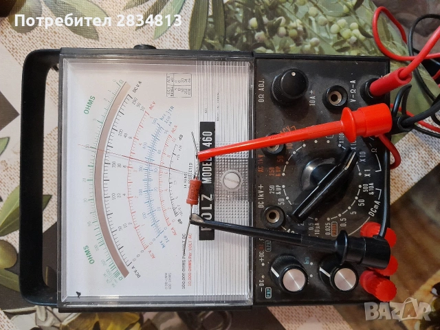 Аналогов мултицет Япония, снимка 4 - Друга електроника - 54087219