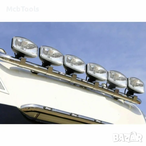 6 бр. Лед Led Правоъгълен Халоген за Тир, Камион, снимка 6 - Аксесоари и консумативи - 51206193