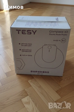 Бойлер Теси 10 литра TESY GCU 1020 , снимка 4 - Бойлери - 53171554