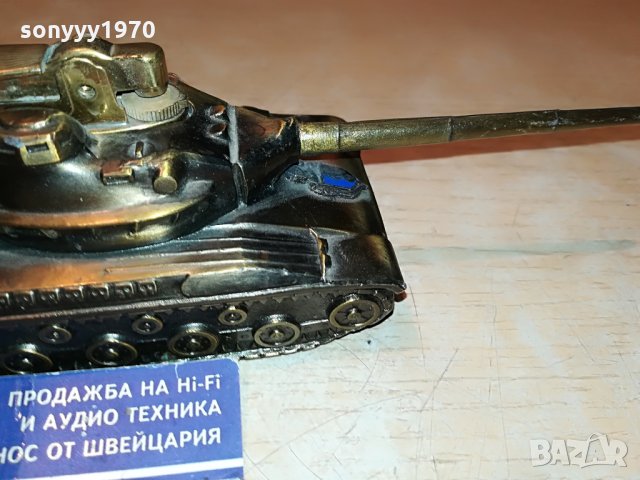 танк запалка-мед/месинг-антика от франция 0808212105, снимка 10 - Антикварни и старинни предмети - 33759801
