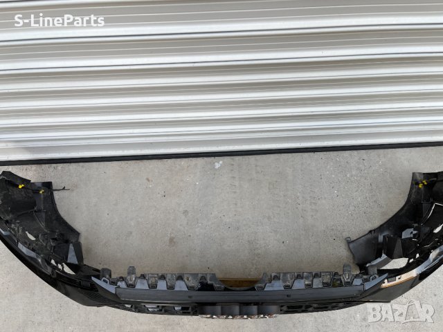Предна броня с решетка ЧЕРНА S-line Audi S4 B9.5 Facelift Ауди С4 Б9.5, снимка 7 - Части - 42805124