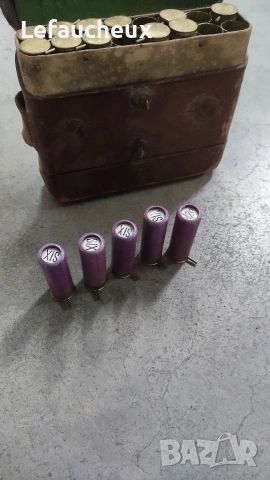 Патрондаш Лефуше Антика лов 16 кал., снимка 5 - Екипировка - 53823118