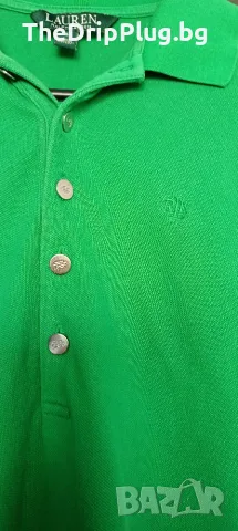 Ralph Lauren дамска поло тениска размер S(XS) в зелено , снимка 3 - Тениски - 55805423
