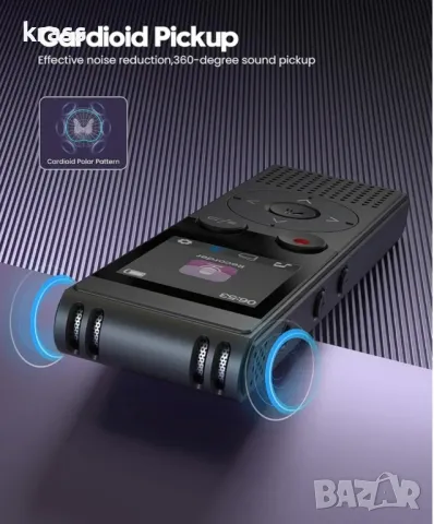 Дигитален Диктофон, снимка 14 - MP3 и MP4 плеъри - 47840087