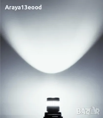 LED крушки T10 W5W 6000K 12V – бяла светлина, 2 броя, снимка 3 - Аксесоари и консумативи - 55914175