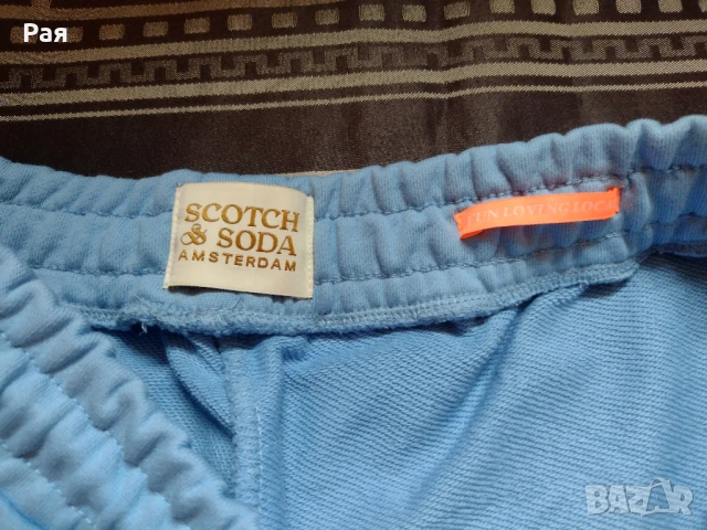 Scotch & Soda® къси панталони от органичен памук XL размер сини, снимка 9 - Къси панталони - 50731651