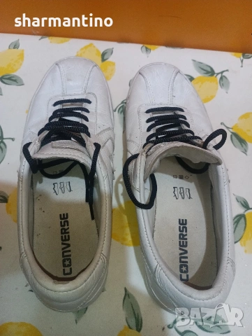 Converse Unisex N 40 кожени, снимка 7 - Кецове - 53375222