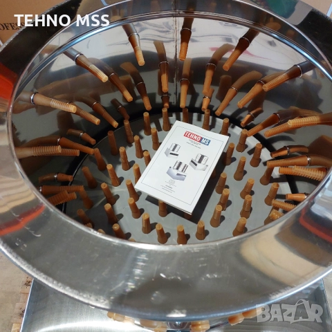 ПРОМО Машина за скубане на пера, Скубачка за кокошки, бройлери INOX MS-60 Безплатна доставка, снимка 2 - Други машини и части - 42916441