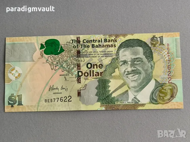 Банкнота - Бахами - 1 долар UNC | 2015г.