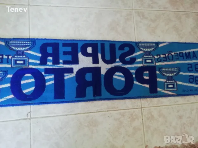 Порто Шампиони 1995 1996 1997 1998 колекционерски ретро футболен шал Super Porto Vintage , снимка 8 - Футбол - 49303057