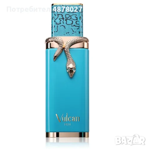 Vulcan Feu Eau de Parfum 100 мл – Дръзки цитрусово-плодов аромат с манго, джинджифил и дървесни нотк, снимка 3 - Мъжки парфюми - 56082217