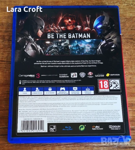 PS4 Batman: Arkham Knight  ПС4, снимка 3 - Игри за PlayStation - 50917601