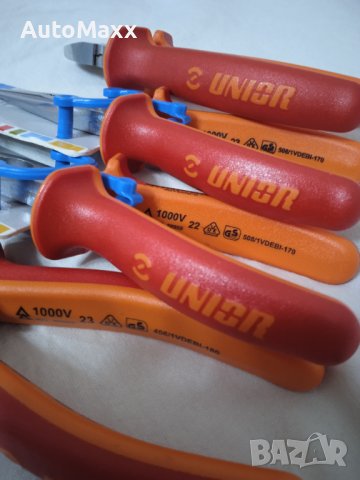 Клещи оригинални за високо напрежение 1000V,UNIOR Словения, снимка 2 - Клещи - 44296127
