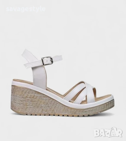 Дамски сандали летни на платформа , снимка 2 - Сандали - 51269483