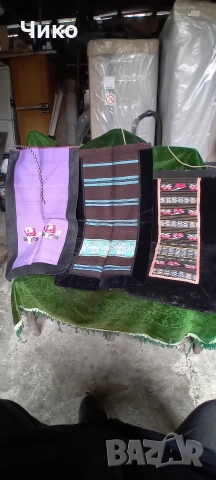 3бр женски кадифяни престилки, снимка 6 - Антикварни и старинни предмети - 54067992