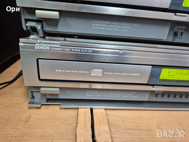 DENON дек и СД плеър с козметични забележки , снимка 5 - Декове - 52919334