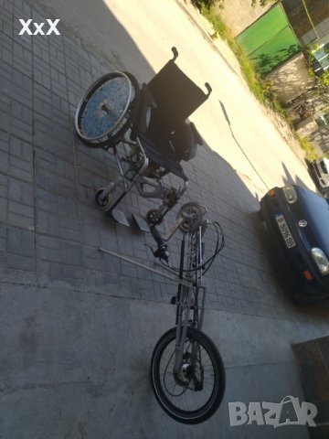 Ръчен велосипед за трудно подвижни хора, снимка 4 - Инвалидни колички - 36679895