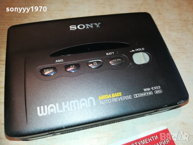 ПОРЪЧАН-sony wm-ex53 walkman-japan mettal 0202211636, снимка 7 - MP3 и MP4 плеъри - 31654491