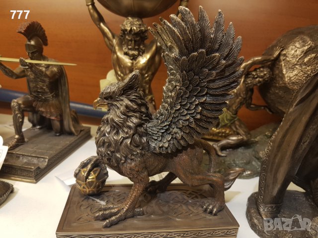 Статуетка грифон, снимка 2 - Статуетки - 39020555