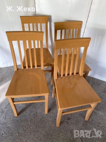 Четири трапезни стола, снимка 2 - Столове - 51512252