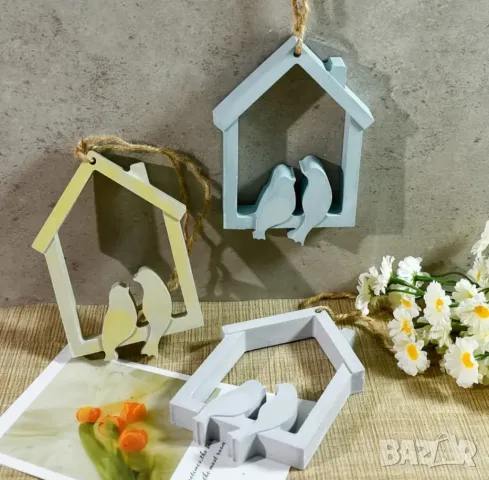 Молд къщичка за птици, снимка 6 - Форми - 48328806