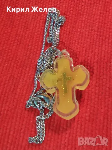 СТИЛНО НАГРЪДНО КРЪСТЧЕ с ВЕРИЖКА СТОМАНЕНА 39714, снимка 9 - Колиета, медальони, синджири - 46497050