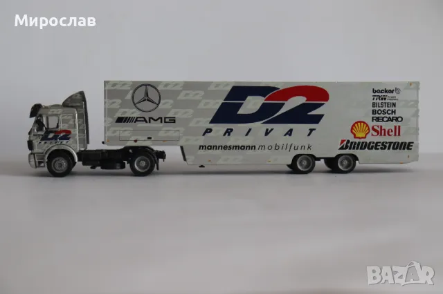 HERPA 1:87 H0 MERCEDES BENZ КАМИОН TIR AMG МОДЕЛ