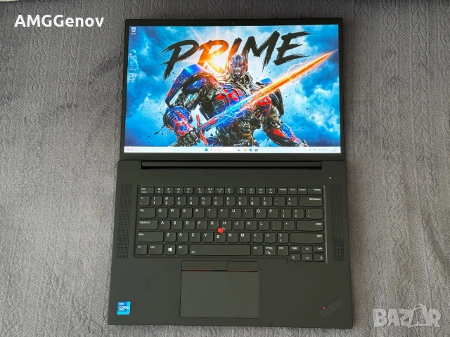 16’QHD+ IPS 600nits/i7-11850H/Thinkpad P1 Gen 4/RTX A2000/32B DDR4/512, снимка 6 - Лаптопи за работа - 53887029