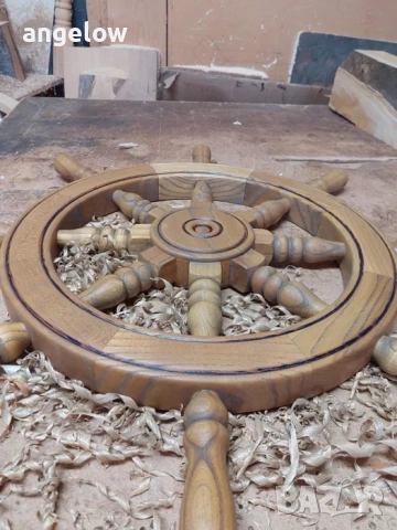 Корабно кормило - рул щурвал, снимка 2 - Части - 52505768