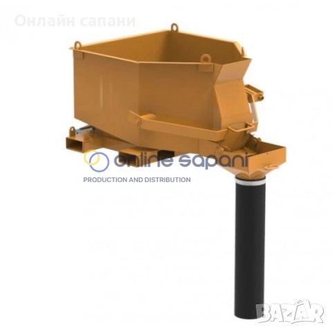 Кюбел за бетон за мотокар и товарач по поръчка, Кюбел кофа за багери и товарачи, снимка 2 - Други машини и части - 27841606