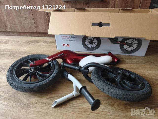 LORELLI Q Play Баланс колело без педали RACER RED&WHITE, снимка 3 - Детски велосипеди, триколки и коли - 50808098