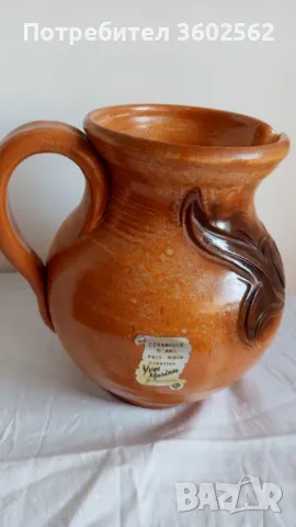 керамична кана/ ваза