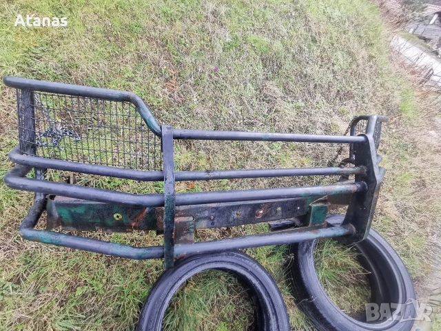 Роубар-булбар-метална броня за джип